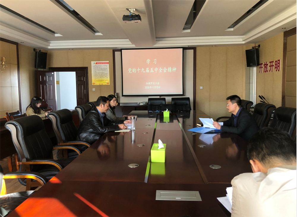 市总工会党组学习十九届五中全会精神