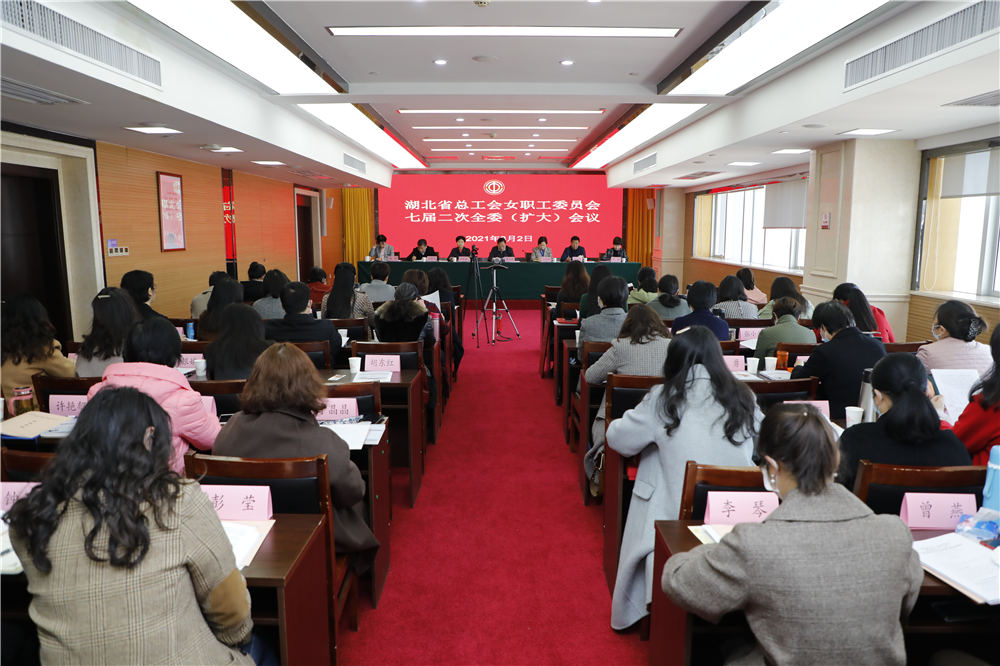 省总工会女职工委员会七届二次全委(扩大)会议召开