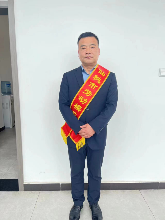 2023年仙桃市劳动模范刘劲涛